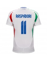 Italia Giacomo Raspadori #11 Vieraspaita EM-Kisat 2024 Lyhythihainen